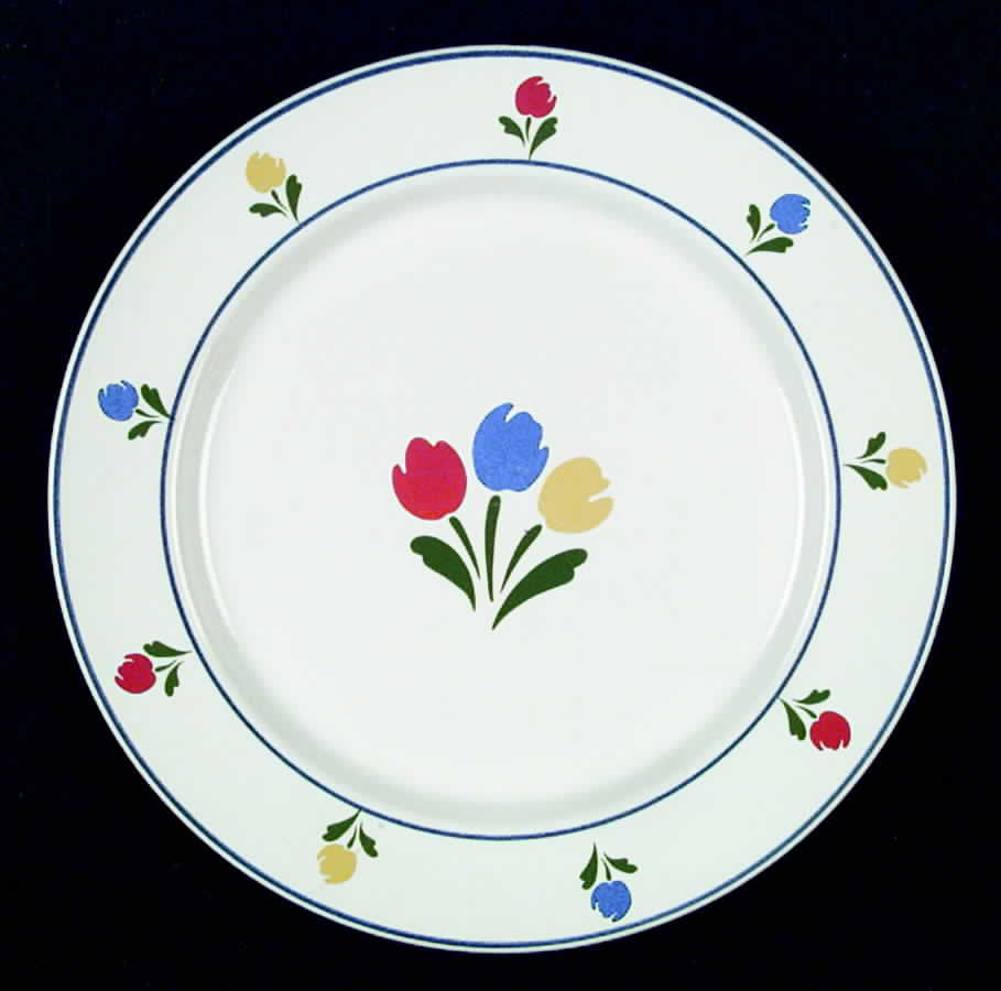 Tulip Tyme Dinner Plate by JMP Marketing-1
