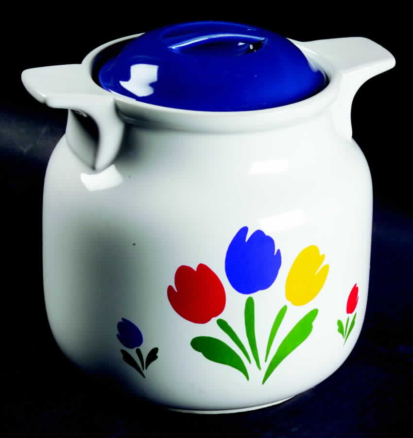 Tulip Tyme Bean Pot & Lid by JMP Marketing-1