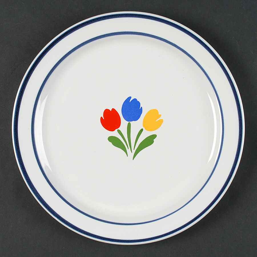 Tulip Tyme Luncheon Plate by JMP Marketing-1