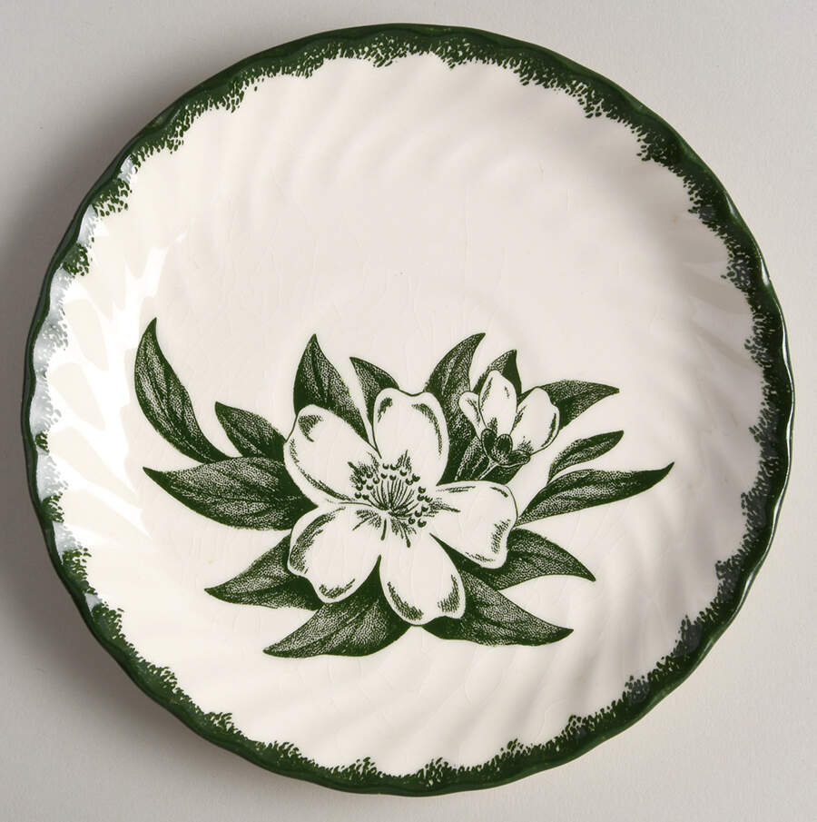 Forest Dogwood Saucer by Joni China-1
