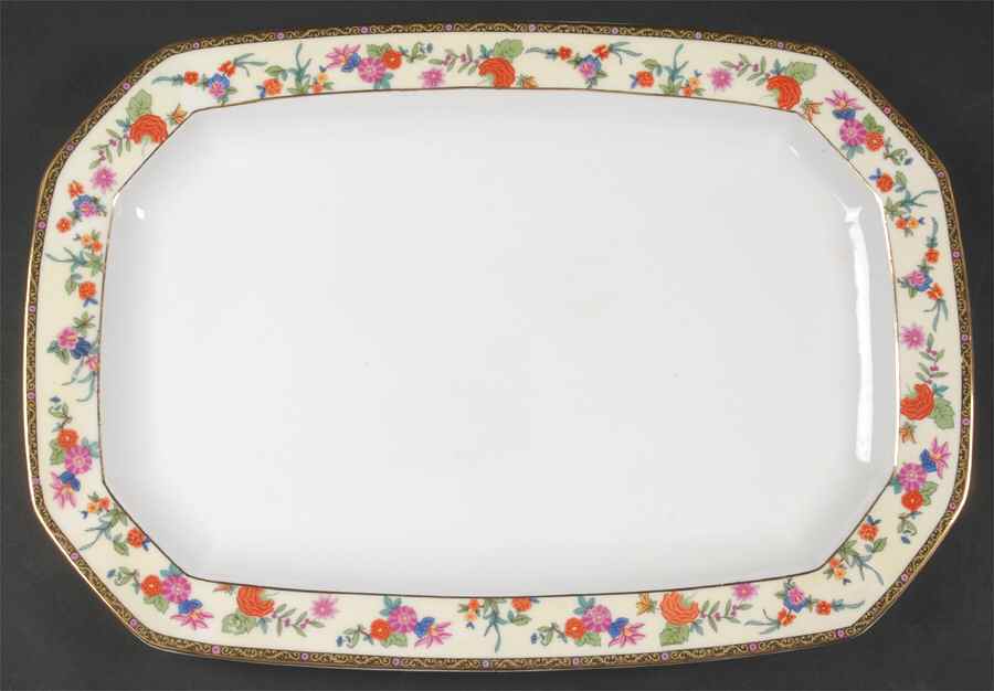10601 15" Oval Serving Platter by Johann Haviland-1