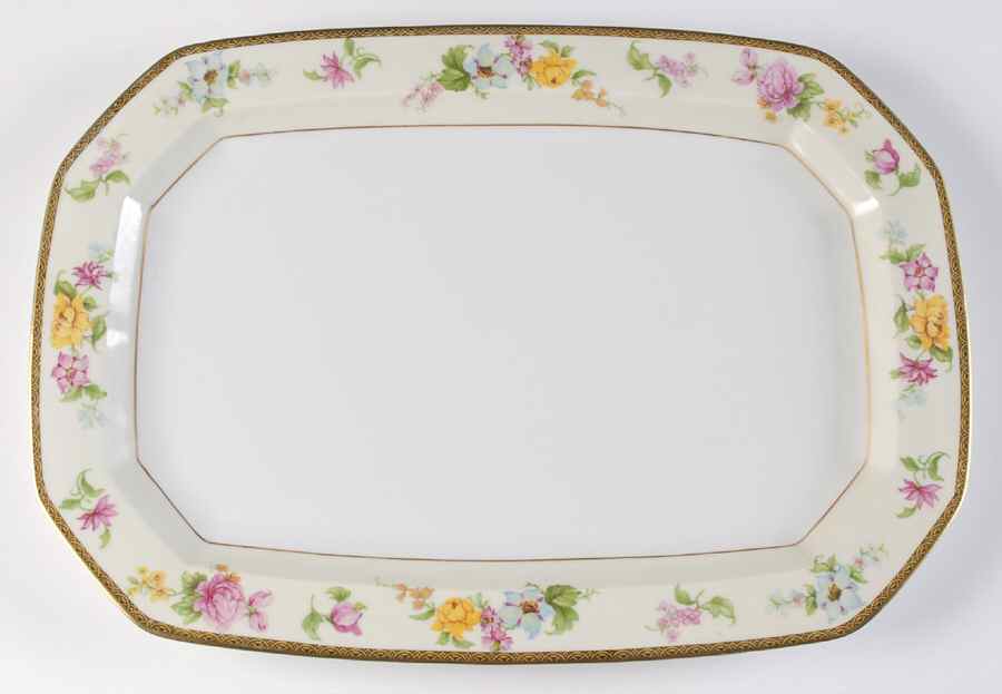 10703 15" Oval Serving Platter by Johann Haviland-1