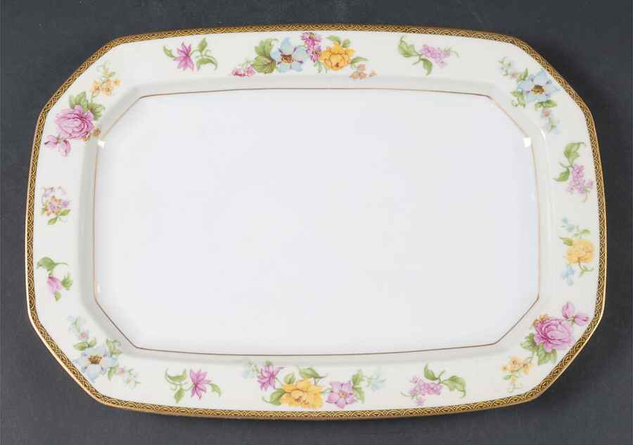 10703 13" Oval Serving Platter by Johann Haviland-1