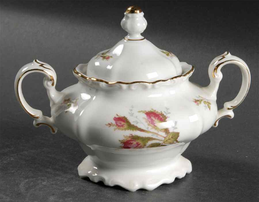 Antoinette Sugar Bowl & Lid by Johann Haviland-1