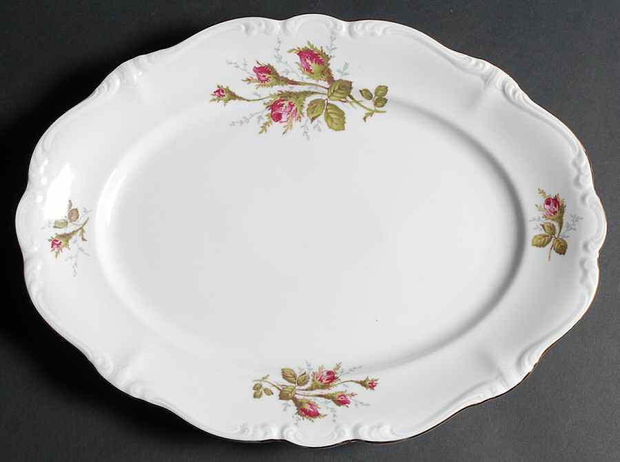 Antoinette 14" Oval Serving Platter by Johann Haviland-1