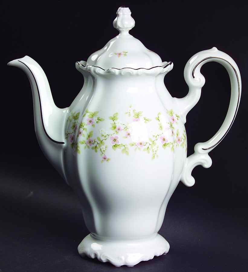 April Blossom Coffee Pot & Lid by Johann Haviland-1