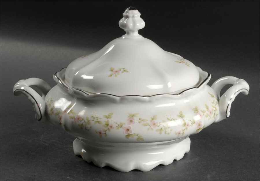 April Blossom Round Covered Vegetable by Johann Haviland-1