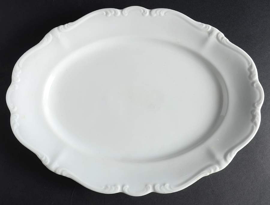 Aristocrat 15" Oval Serving Platter by Johann Haviland-1