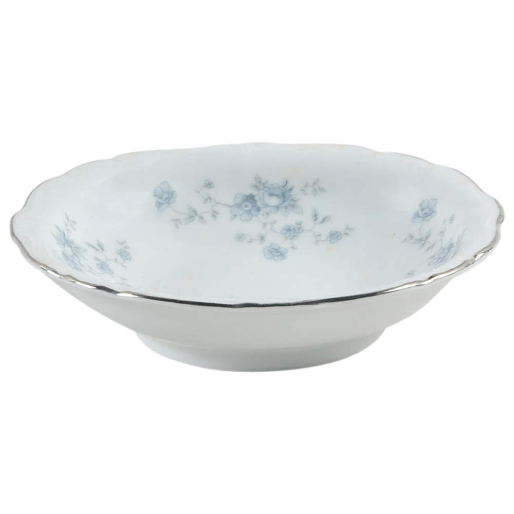 Blue Garland (Bavaria Backstamp) Fruit/Dessert (Sauce) Bowl by Johann Haviland-1