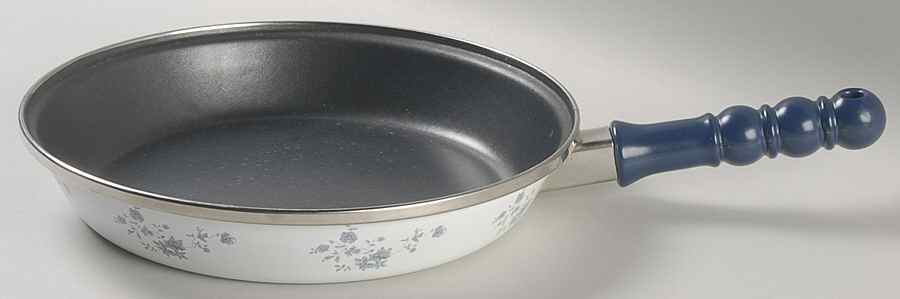 Blue Garland (Bavaria Backstamp) 10" Non Stick Skillet No Lid by Johann Haviland-1