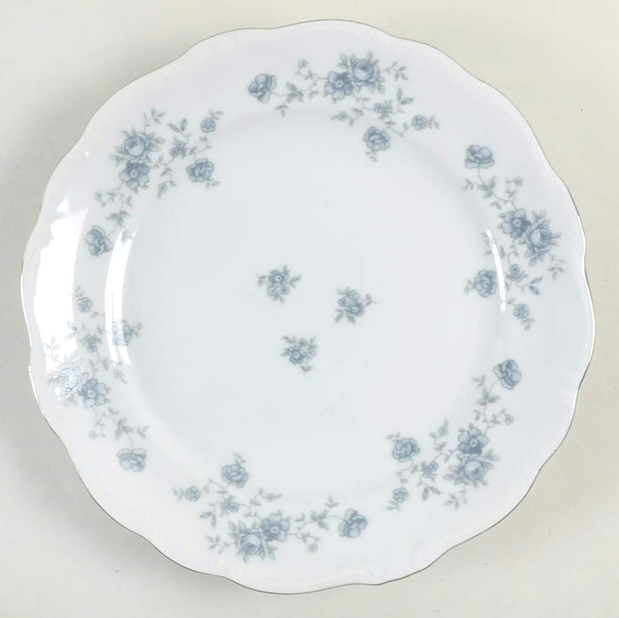 Blue Garland (Thailand Traditions) Salad Plate by Johann Haviland-1