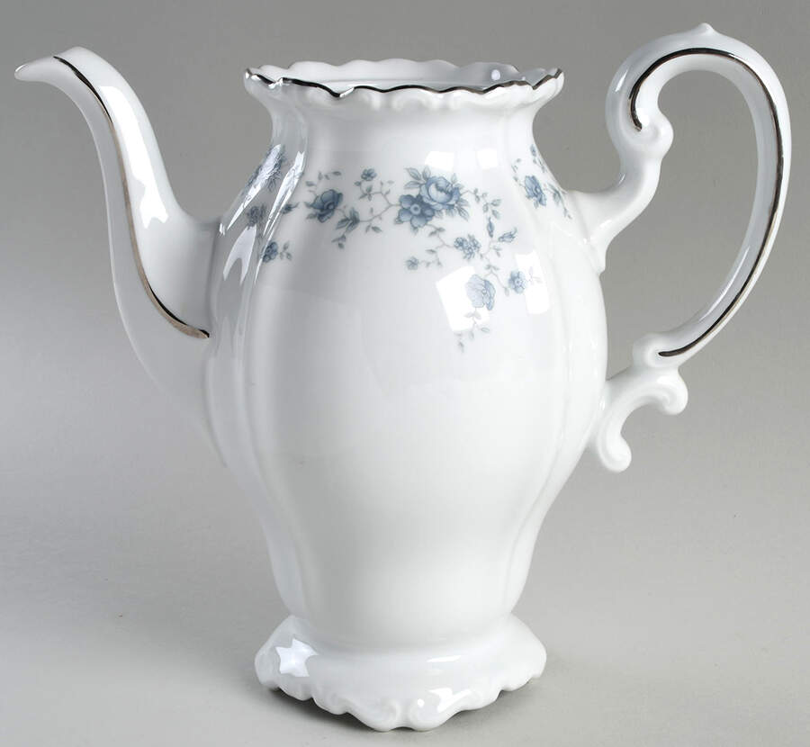 Blue Garland (Thailand Traditions) Coffee Pot No Lid by Johann Haviland-1