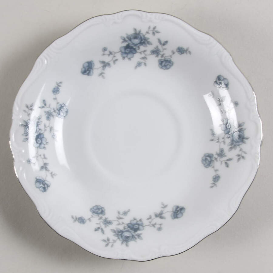 Blue Garland (Thailand Traditions) Saucer by Johann Haviland-1