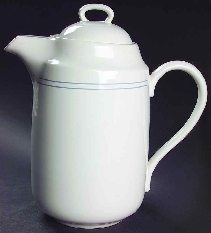Blue Rhapsody Coffee Pot & Lid by Johann Haviland-1