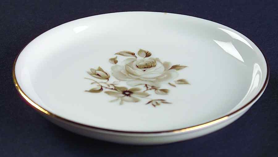 Brown Rose Coaster by Johann Haviland-1