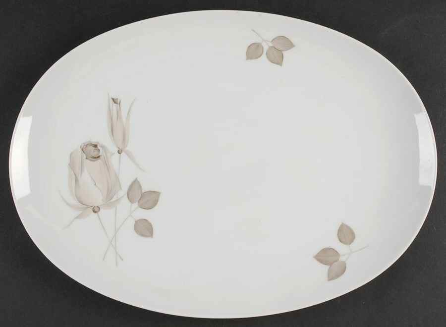 Cinnamon Rose 15" Oval Serving Platter by Johann Haviland-1