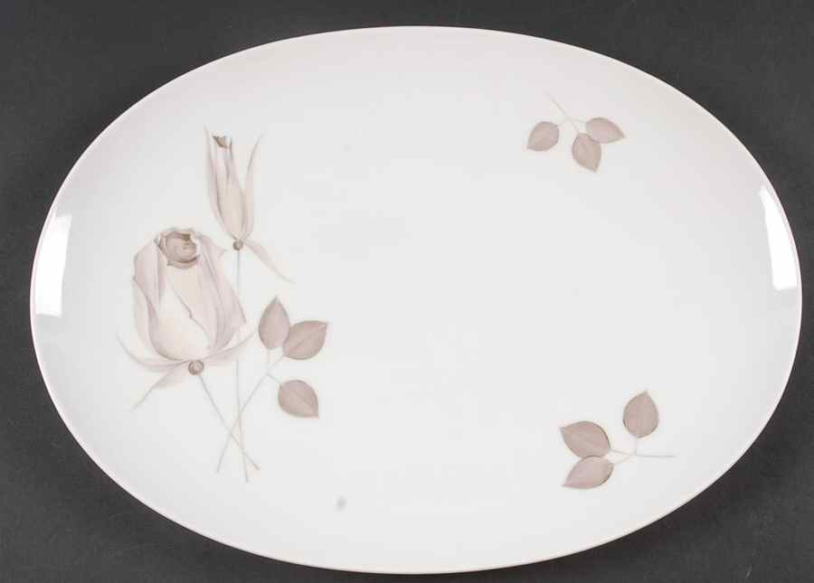 Cinnamon Rose 13" Oval Serving Platter by Johann Haviland-1
