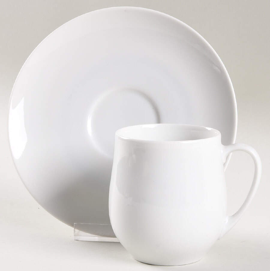 Constance Flat Cup & Saucer Set by Johann Haviland-1
