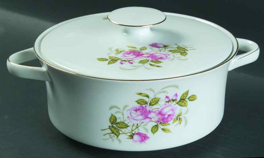 Courtship Round Covered Vegetable by Johann Haviland-1