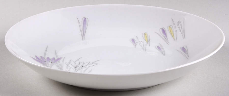 Crocus Coupe Soup Bowl by Johann Haviland-1