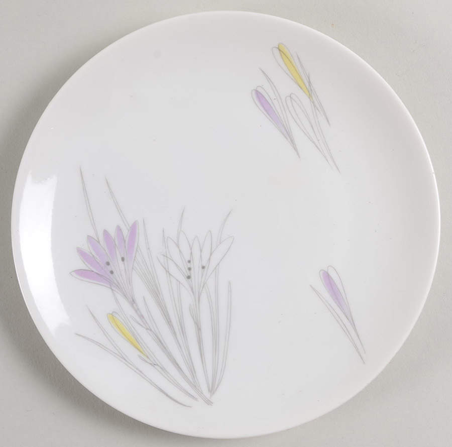 Crocus Bread & Butter Plate by Johann Haviland-1