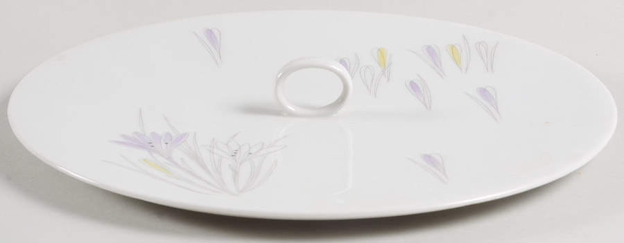 Crocus Lid for Round Vegetable by Johann Haviland-1