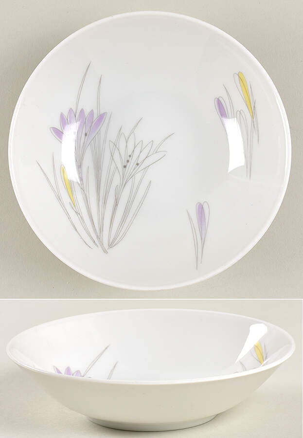 Crocus Fruit/Dessert (Sauce) Bowl by Johann Haviland-1