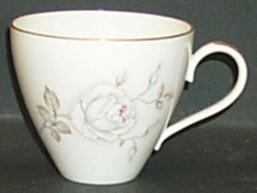 Dawn Rose Flat Cup by Johann Haviland-1
