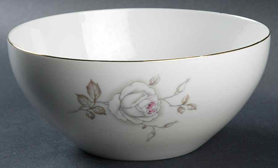Dawn Rose 7" Round Vegetable Bowl by Johann Haviland-1
