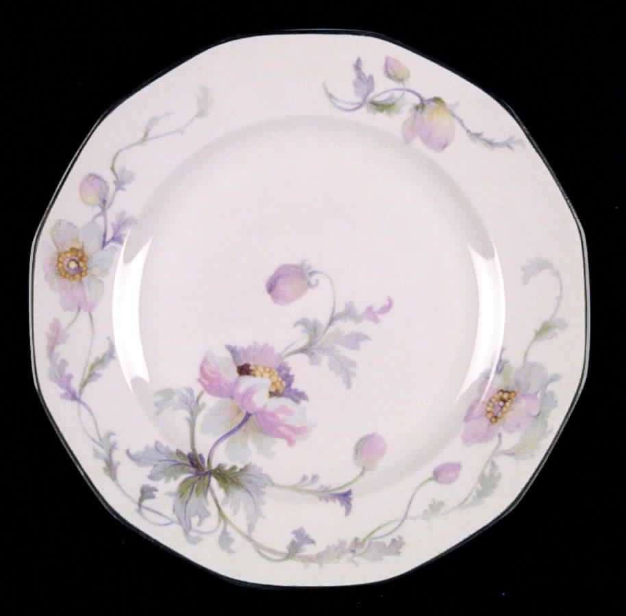 Dogwood (Platinum Trim) Dinner Plate by Johann Haviland-1
