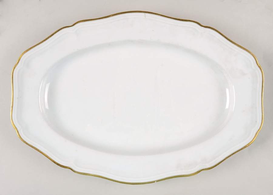 E504 14" Oval Serving Platter by Johann Haviland-1