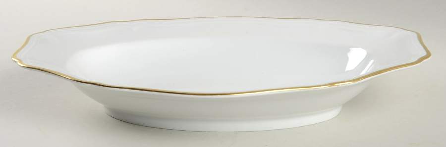 E504 12" Oval Vegetable Bowl by Johann Haviland-1