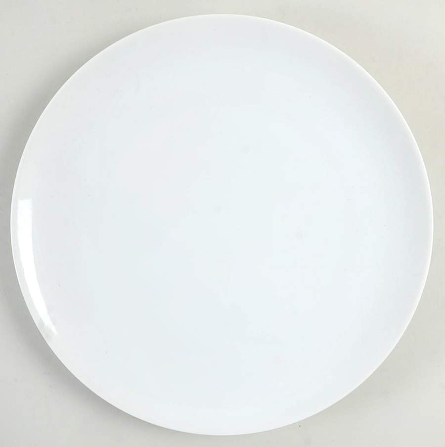 Eva White Dinner Plate by Johann Haviland-1