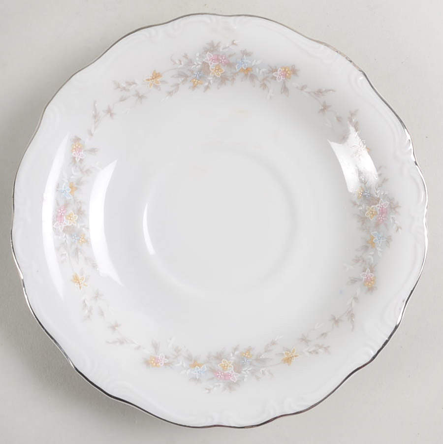 Floral Splendor Saucer by Johann Haviland-1