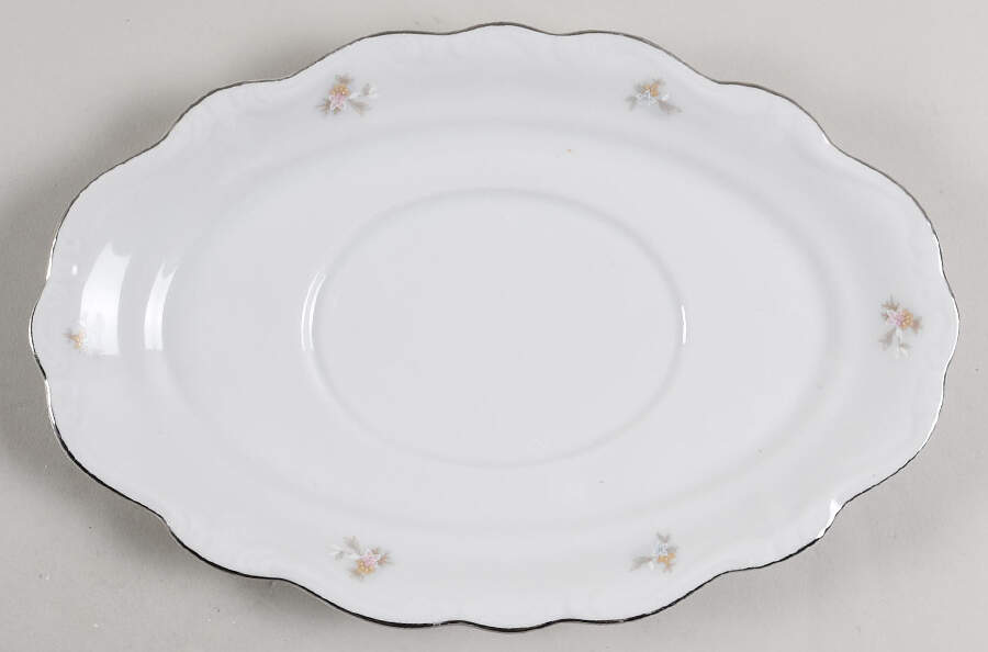 Floral Splendor Underplate for Gravy Boat by Johann Haviland-1