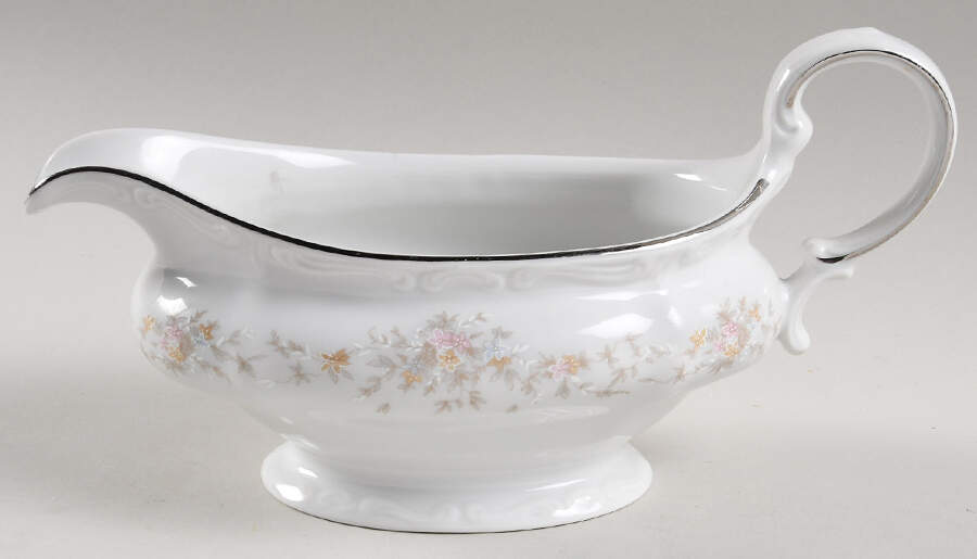 Floral Splendor Gravy Boat by Johann Haviland-1