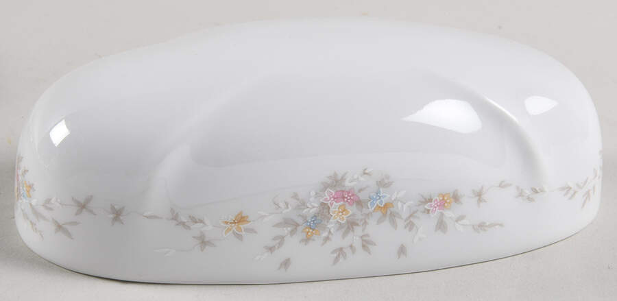 Floral Splendor Lid for 1/4 Lb Butter by Johann Haviland-1