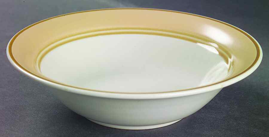 Golden Band Coupe Cereal Bowl by Johann Haviland-1