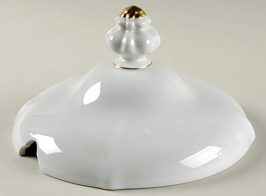 Gold Baroque Lid for Tureen by Johann Haviland-1