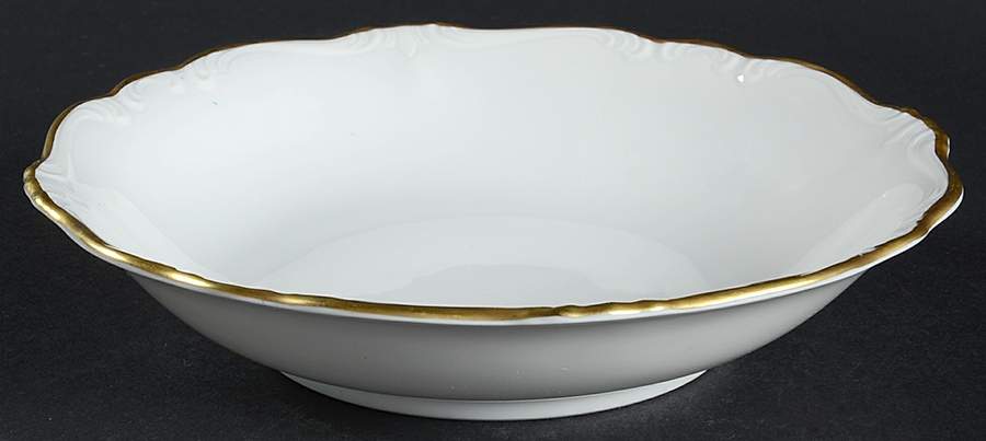 Gold Baroque Coupe Soup Bowl by Johann Haviland-1