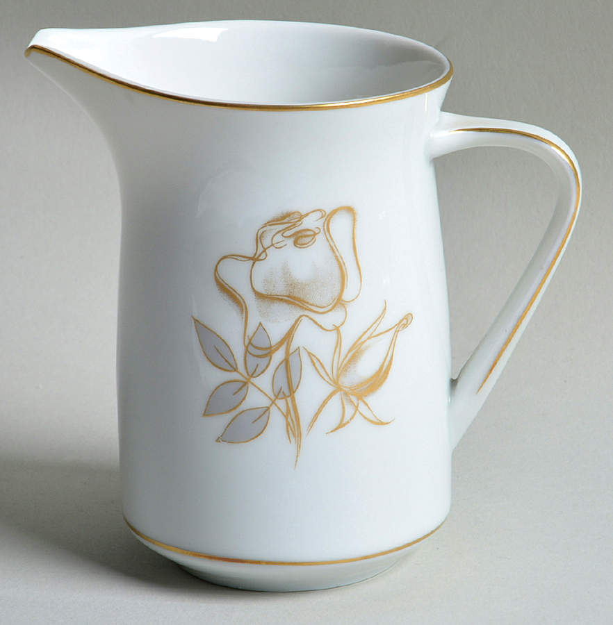 Gold Rose Creamer by Johann Haviland-1