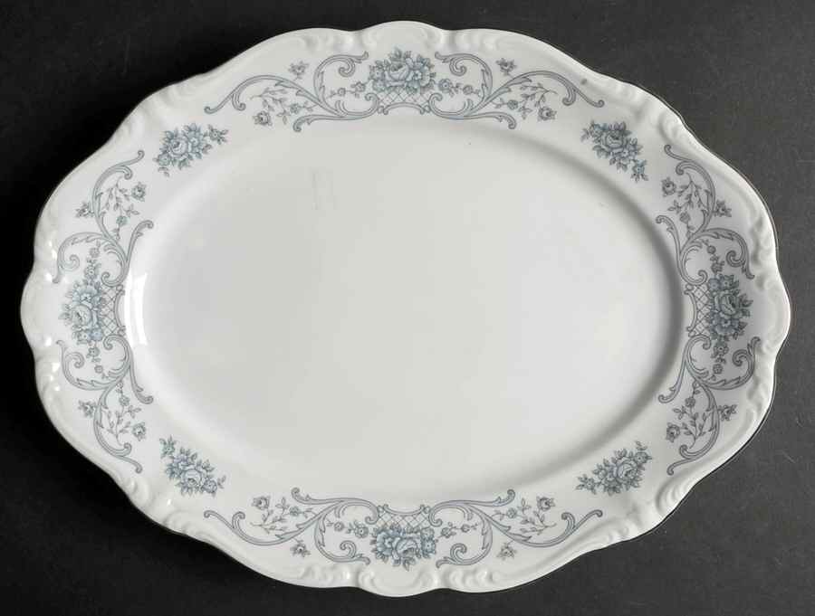 Grand Duchess 14" Oval Serving Platter by Johann Haviland-1