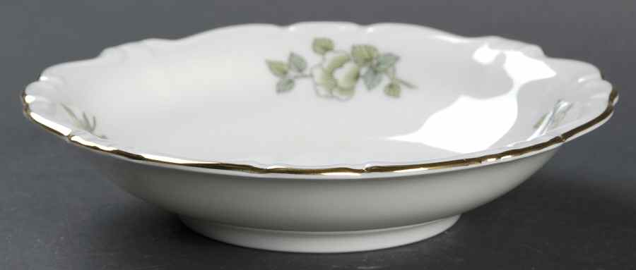 Indian Tree Gold Trim Fruit/Dessert (Sauce) Bowl by Johann Haviland-1
