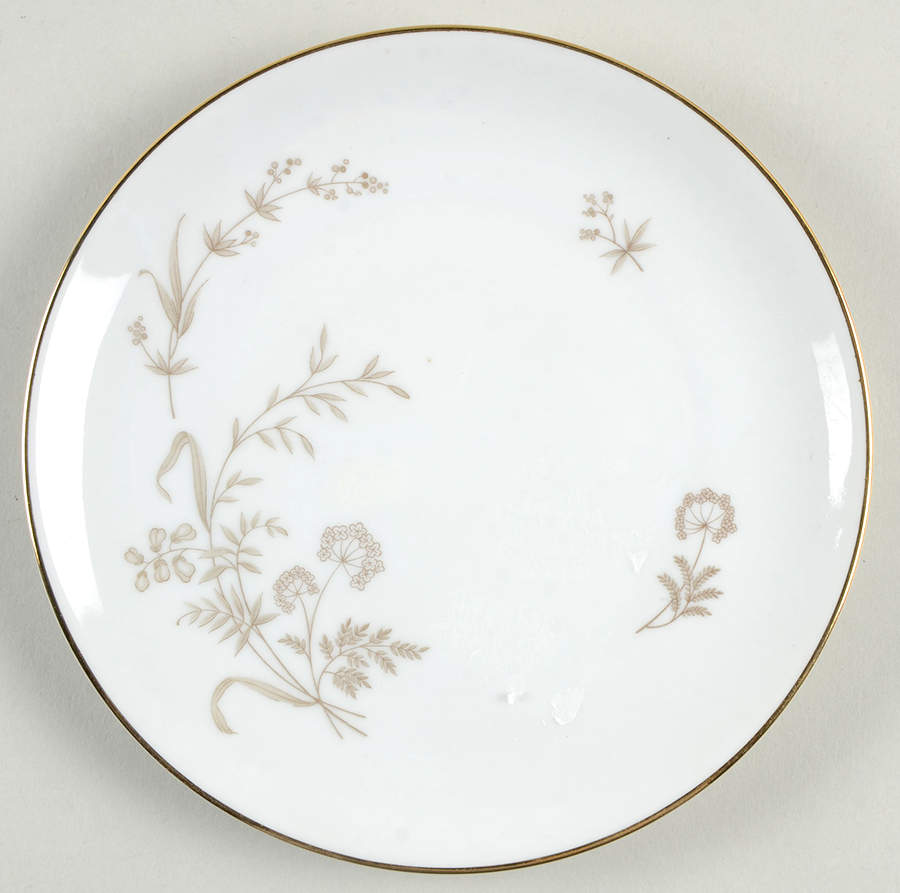 Golden Wheat Bread & Butter Plate by Johann Haviland-1