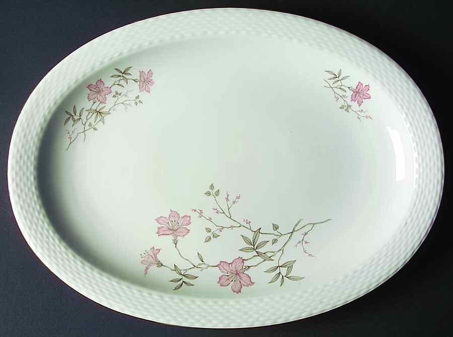 Rosita 14" Oval Serving Platter by Johann Haviland-1