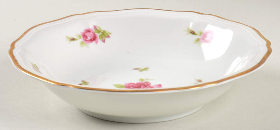 Chippendale Rose Coupe Soup Bowl by Johann Haviland-1