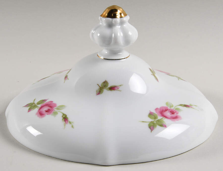 Chippendale Rose Lid for Tureen by Johann Haviland-1
