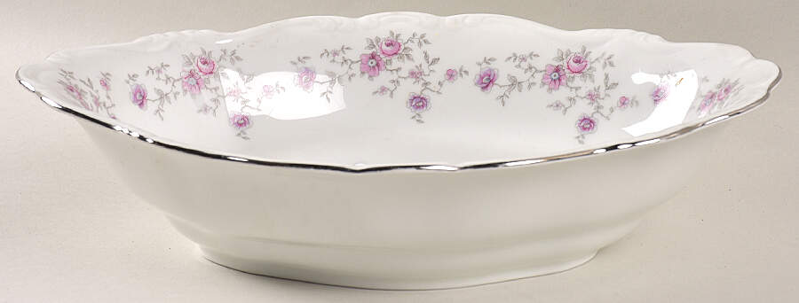 JOH128 10" Oval Vegetable Bowl by Johann Haviland-1