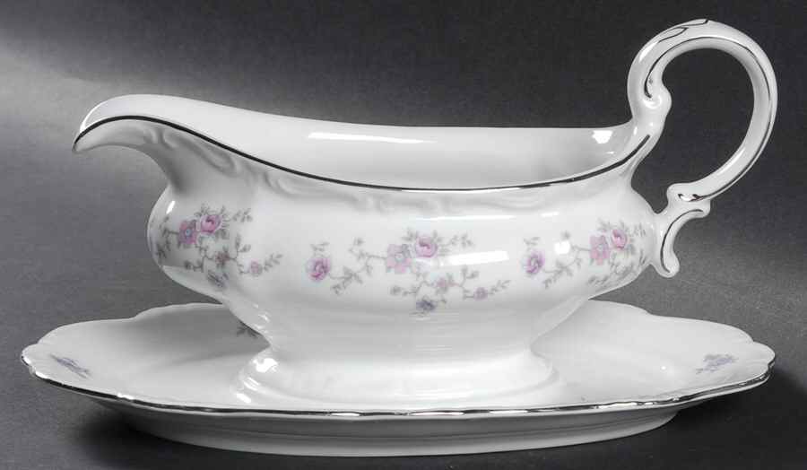 JOH128 Gravy Boat with Attached Underplate by Johann Haviland-1