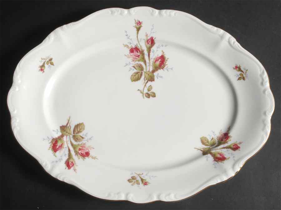 JOH152 14" Oval Serving Platter by Johann Haviland-1